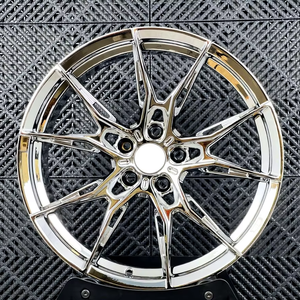Jantes forgées en aluminium brossé à rebord profond, monobloc, personnalisées, 5 X 114.3, 5 X 120, 5 X 130, 17, 18, 19, 20, 21, 22 pouces, neuves, pour <span class=keywords><strong>BBS</strong></span>, <span class=keywords><strong>BMW</strong></span>, Porsche - Product Image 1