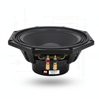 Haut-parleur de médium 8 pouces 220 mm à aimant néodyme 8ND680, conception originale d'usine, transducteur audio professionnel pour système Line Array