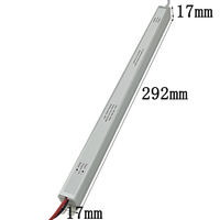 Alimentation LED Slim 12V 60W 5A Linéaire Monophasée Haute Efficacité pour Éclairage – Transformateur Électronique AC/DC Mini Driver – Sortie Usine