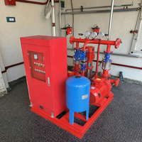 Système de gicleurs d'incendie direct d'usine moteur diesel pompe de secours électrique double puissance personnalisé grand débit haute levée