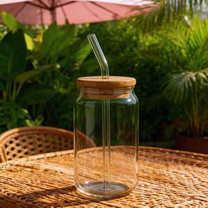 Verres en forme de canette de bière de haute qualité, tasses à café glacé transparentes, bocaux à boisson, verres en forme de canette pour les fêtes - Product Image 3