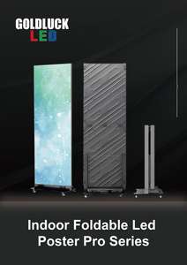 Pantalla LED Plegable Comercial para Interiores, Serie Pro Gob P1.86, Máquina de Publicidad con Brillo Personalizable - Product Image 4