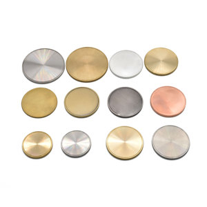 Espacios en blanco <span class=keywords><strong>hexagonales</strong></span> de latón para grabar <span class=keywords><strong>monedas</strong></span> de estampado de cobre con orificio circular - Product Image 6