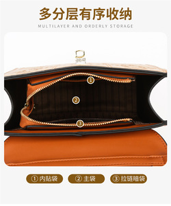 Fashion New Designer Crossbody <b>Bags</b> High Quality PU Leather Shoulder Messenger <b>Bag</b> Casual Totes Luxury Women Handbags and Purses - Product Image 4