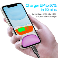 Câble USB C vers C94 certifié MFI par le fabricant, 1 m, charge rapide PD 30W pour iPhone 14 Mini iPad