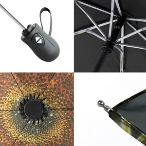 Manual 38-Inch Mini Three-Fold Iron <b>Frame</b> Golf Umbrella Oversize Double Canopy 8 Ribs Auto Close Glass Fiber Ribs Windproof - Product Image 6