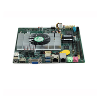 Placa Base Mini PC Intel Ivy Bridge I3HGP I5HGP I7HGP Integrada Inteligente 2026 con Ventilador, Bajo Consumo de Energía, MSATA