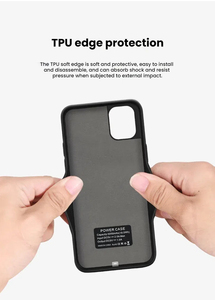 <span class=keywords><strong>Batterie</strong></span> <span class=keywords><strong>externe</strong></span> rechargeable <span class=keywords><strong>pour</strong></span> <span class=keywords><strong>iPhone</strong></span> 16 15 14 13 12 Pro Max, étui sans <span class=keywords><strong>batterie</strong></span> 18650 <span class=keywords><strong>pour</strong></span> Samsung S24 S25 Ultra - Product Image 6