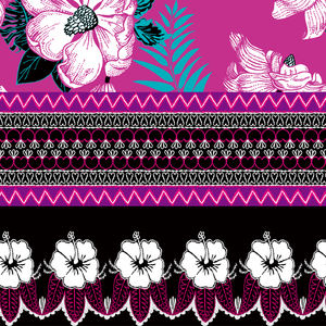 Fleurs en fleurs Magnifique <span class=keywords><strong>fond</strong></span> de couleur unie avec motif de dentelle motif compact impression numérique tissu de fleurs lumineuses - Product Image 3