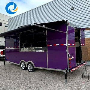 รถขายอาหารเคลื่อนที่แบบมีครัวครบชุดพร้อมระเบียง  โครงสร้างไฟเบอร์กลาสและอะลูมิเนียม ทนทานต่อการเกิดสนิม  บริการขายขนม  วัสดุสแตนเลส - Product Image 1