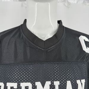 เสื้อฟุตบอลอเมริกันและฟุตบอลสไตล์เรโทร Y2K สำหรับผู้ชาย แขนสั้น ระบายอากาศได้ดี มีไซส์พลัส - Product Image 4