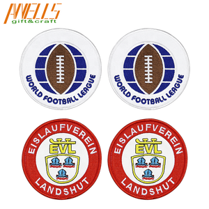 Patch en tissu brodé de cercle pour les aventures de camping d'été Chapeau de danger biologique en forme de coeur pour les déchets nucléaires - Product Image 6