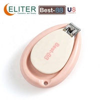 Eliter en Stock utilisation sûre emballage Blister écologique bébé vente chaude ongles bébé coupe-ongles tondeuse à ongles lumière coupe-ongles