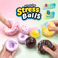 Jouets à presser à récupération lente, balles faites à la main, jouets sensoriels anti-stress pour enfants et adultes, jouet anti-stress, cadeau, balles anti-stress douces et moelleuses