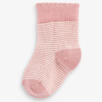 Chaussettes courtes respirantes pour bébé fille, motif dessin animé, nouvelle collection printemps, blanches et roses