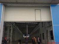 Portes coulissantes en acier galvanisé industriel, 1 pièce, pas cher, vente en gros, portes coulissantes en acier électrique, anti-balle