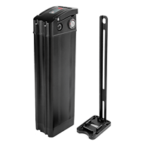 Batterie de vélo électrique 36V 25Ah OEM/ODM, vente en gros d'usine, 24V-52V 10Ah-30Ah, SilverFish 30A BMS 4A Chargeur Lithium 21700