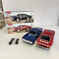 Système audio sans fil pour cinéma maison en forme de voiture Challenger 1970, WS-1968, 1500 mAh, mini enceinte portable Bluetooth MS-538