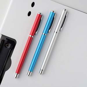 Luxe Professionele Elegante <span class=keywords><strong>Promo</strong></span> Black Roller Metalen Balpennen Logo Slogan Merk Aluminium Gelpen - Product Image 4