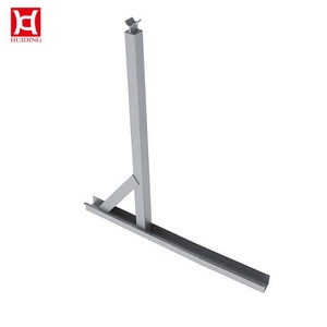 Support de montage solaire en acier galvanisé à chaud, pince de tuyau robuste, plaque de base, support pour l'installation d'antennes de toit - Product Image 4