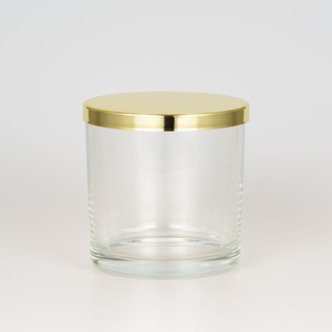 <span class=keywords><strong>Tapa</strong></span> <span class=keywords><strong>de</strong></span> Metal Dorada para Velas, con Acabado Brillante y Anillo <span class=keywords><strong>de</strong></span> Sellado <span class=keywords><strong>de</strong></span> Silicona, <span class=keywords><strong>de</strong></span> Lujo y Personalizada - Product Image 2