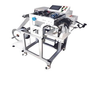 Tự động nhiệt giấy cuộn Để tấm Máy gấp ECG Z gấp dính nhãn tấm gấp ekg giấy thư mục máy - Product Image 1