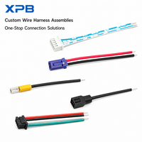 Câble de connectivité personnalisé JST SH GH ZH PH XH MOLEX Dupont SUR, pas de 0,8, 1,0, 1,25, 1,5 mm, 1, 2, 3, 4, 5, 6, 40 broches, faisceau de câblage