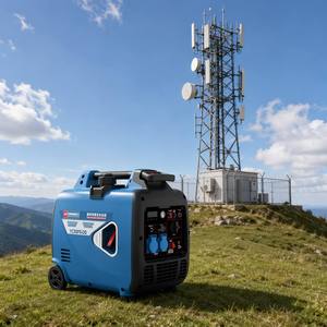Générateur à essence silencieux 3 kW, 3,5 kW max, groupe électrogène portable à onduleur numérique, ultra silencieux, démarrage électrique à distance - Product Image 4