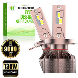 Ampoules LED de Conduite P1B 130W 9000Lm 6500K 12-24V à Longue Durée de Vie et Zéro Dégradation pour Flottes de Taxis Urbains et Véhicules de Chauffeurs de VTC - Product Image 1