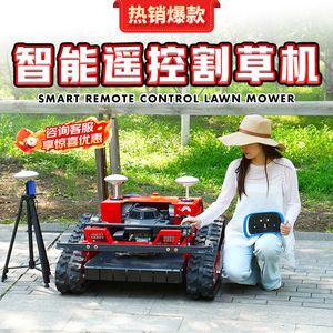 เครื่องตัดหญ้าแบบรีโมทคอนโทรล เบนซิน 4 จังหวะ ใบมีดแบบหมุน ระบบปล่อยหญ้าด้านหลัง ระดับมืออาชีพ ความสูงในการตัด 80 มม. - Product Image 2