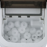 Nouvelle machine à glaçons automatique à flocons de neige pour usage commercial et domestique, rapide, pour usage extérieur, capacité de 12 kg/jour, automatique