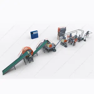 Used Tyre Recycling Plant High Profit Waste Tyres Recycling Machine Plant Production Line Used Tire Recycling System