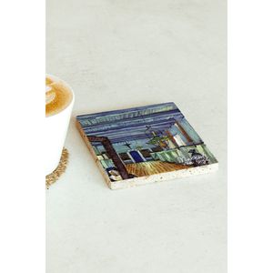 Juego de Posavasos Cuadrados de la Serie Vincent Van Gogh de 88 Piezas para Regalo Empresarial o Promoción - Product Image 2