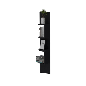 Rosebud <b>Corner</b> Floating Shelf 4 Tier Modern Wall Mount Storage <b>Unit</b> For Living Room Bedroom Home Office Decor - Product Image 4