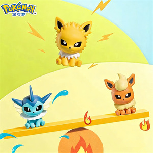 Statuette Originali Pokémon <span class=keywords><strong>Serie</strong></span> Eevee, Piccoli Ornamenti da Scrivania per Avventure, Seconda Edizione, Altri Materiali, Ogni Poké Ball come Regalo - Product Image 3