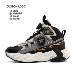 603018 printemps/automne nouveauté chaussures de <span class=keywords><strong>basket</strong></span>-ball pour garçons imperméable anti-dérapant Durable en <span class=keywords><strong>cuir</strong></span> chaussures de sport supérieures pour les enfants - Product Image 5
