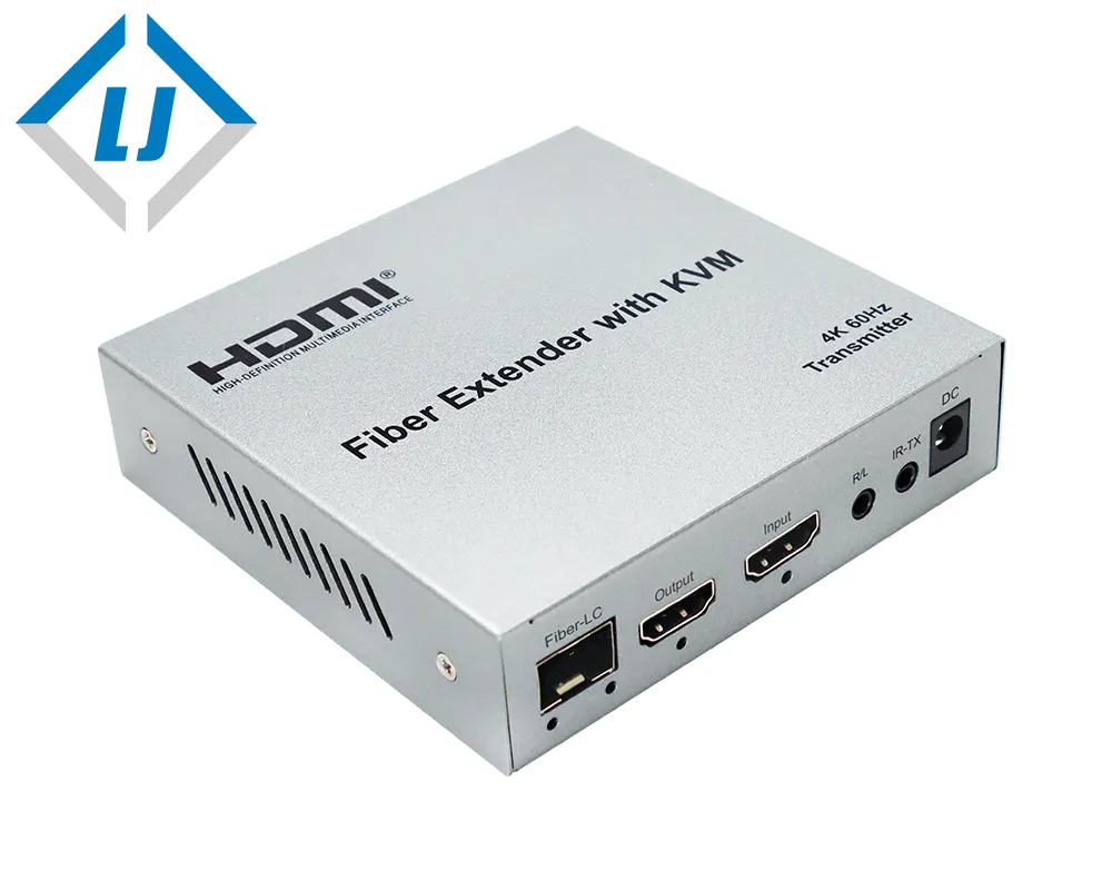 موسع HDMI/KVM أكثر من الألياف 20 كجم 4K @ 60HZ