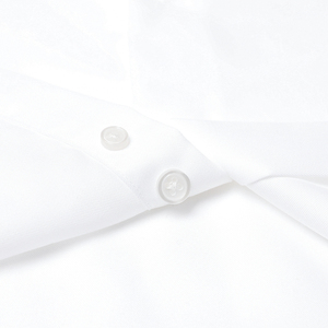 2024 Custom Logo Embroidery Button up <strong>Shirt</strong> Business All Cotton <strong>White</strong> French Cuff Slim Fit Non-iron Dress <strong>Shirt</strong> - Product Image 4