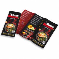 Menu e Volantini Personalizzati con Stampa Digitale a Colori su Carta Offset e Cartoncino per Ristoranti, Caffè, Bar e Uso Commerciale