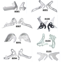 Services de forgeage personnalisés chutes d'aluminium chutes arrière de vélo pièces de vélo chutes de vélo