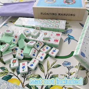 Juego de Mahjong Americano Flotante de Lujo con Temática de Pickleball, 160 Fichas EVA Insumergibles, Palas Portátiles con Iconos de Pelota, Sam's Club - Product Image 1