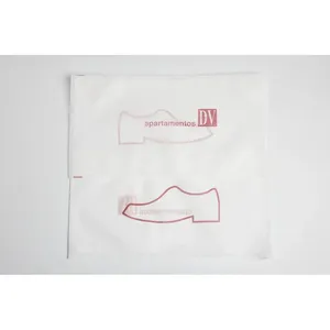 Borsa per Scarpe in Tessuto Non Tessuto Leggera e Resistente 40x20cm, Produzione a Basse Emissioni di Carbonio, Stampa Logo Personalizzato per Palestra, Fitness, Promozioni Retail - Product Image 3