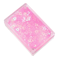 Cadre photo liquide personnalisé en acrylique, infusé d'eau et d'huile, thème amour et nautique, pour décoration intérieure, bloc flottant, ornement cadeau