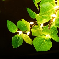 Arbre de Noël artificiel lumineux à LED vert de 9 pieds, décoration de luxe pour l'extérieur, vente chaude en usine