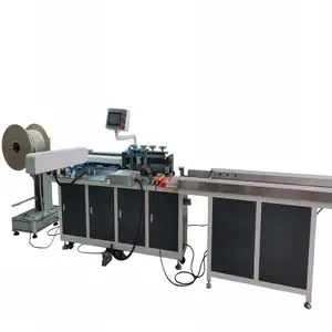 Double Ring O Loop Wire Spool Punching Binding Machine Automatic book paper notebook punching binding equipment