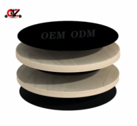 CZFIT Appareil de torsion de la taille en bois de précision pour exercices, équipement de fitness sportif, disque rotatif de Pilates en bois unisexe
