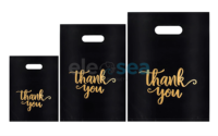Bolsas de Plástico Reciclables de PE con Boca Plana y Serigrafía para Regalos, Ropa, Cosméticos y Joyería