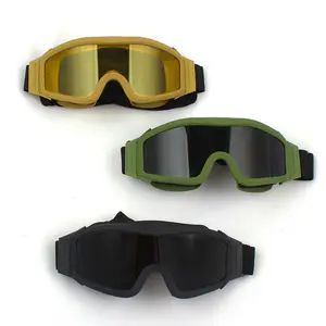 Tactical eyewear Anti-Fog Interchangeable Lens Tactical Glasses Outdoor Sport Glasses Shooting Tactical Goggles Glasses