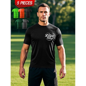 Camisetas atléticas de moda para hombre, camisetas de diseño de manga corta para hombre - Product Image 5