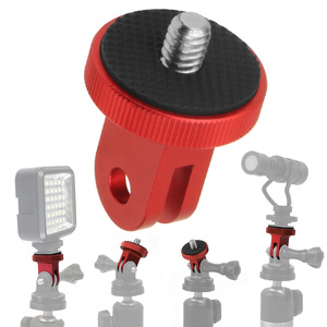 ตัวแปลงอะแดปเตอร์ติดตั้งขาตั้งกล้องขนาดเล็กสำหรับ Gopro13 1/4 <span class=keywords><strong>DJI</strong></span> OSMO Action 5สำหรับ Insta360 Ace <span class=keywords><strong>Pro</strong></span> อุปกรณ์เสริมไฟแฟลช - Product Image 1
